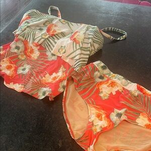 Floral Two-Piece Swimsuit by CACIQUE